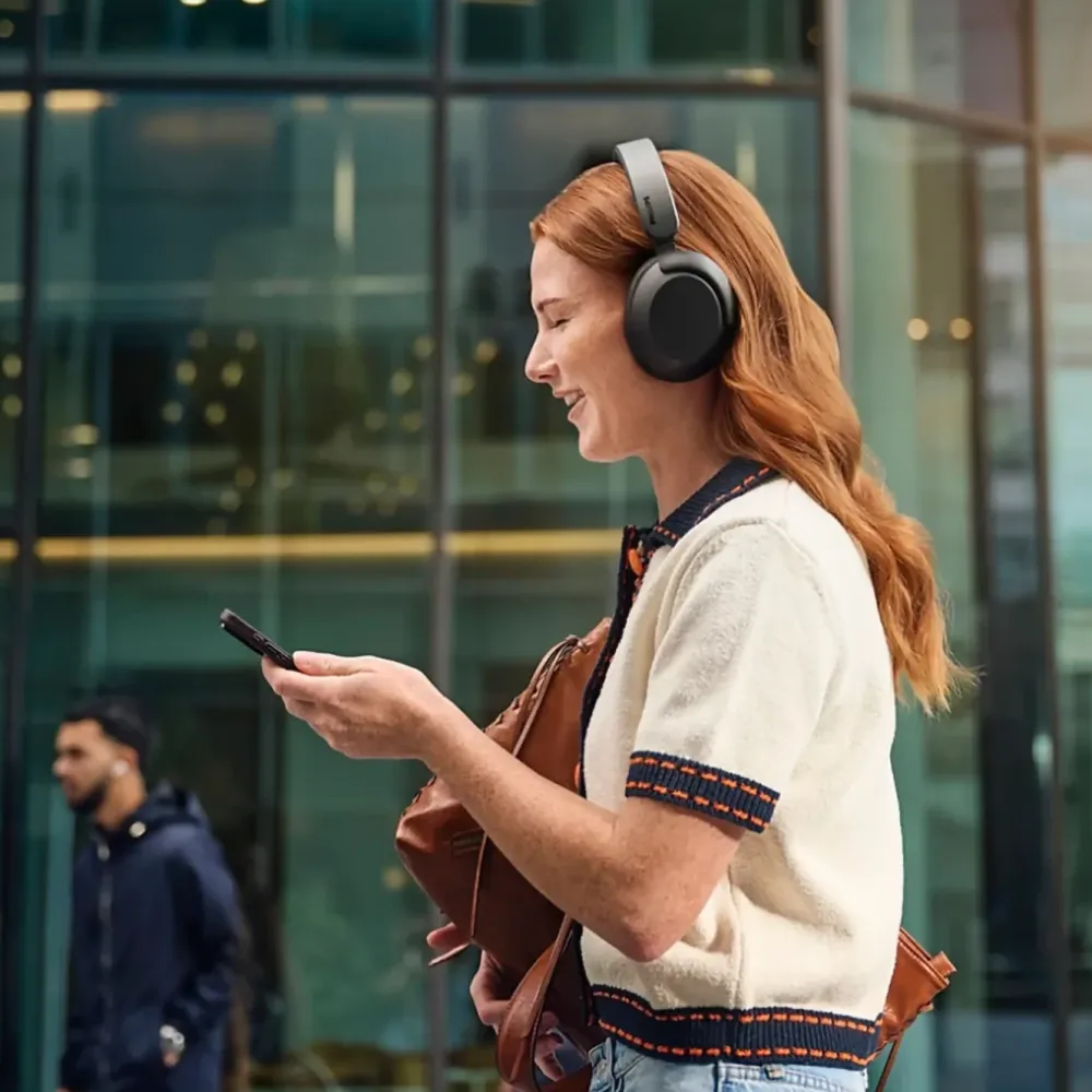 Philips Hodetelefoner Og Hodesett|TAH8000E trådløse over-ear-hodetelefoner Svart