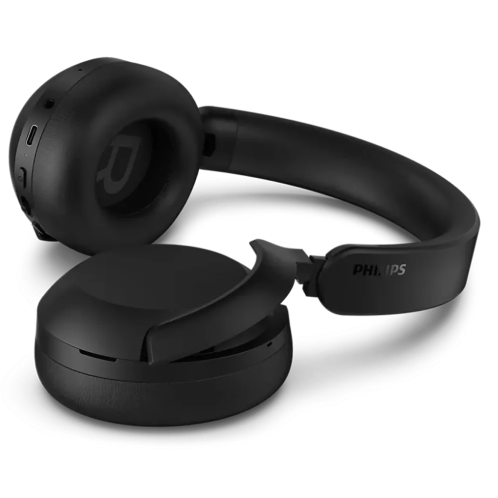 Philips Hodetelefoner Og Hodesett|TAH8000E trådløse over-ear-hodetelefoner Svart