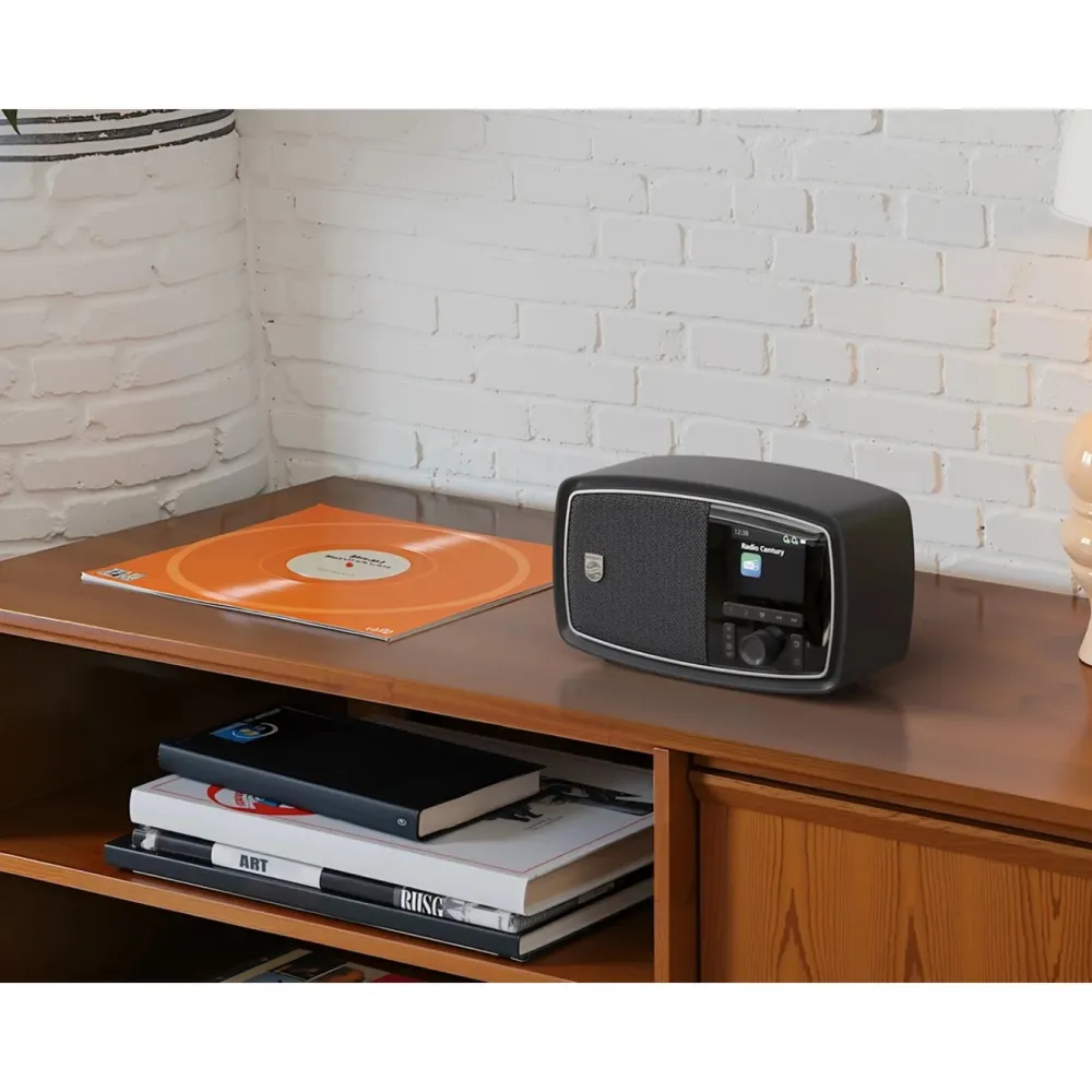 Philips Musikkspiller Og Radio|The Janet – bærbar retroradio med DAB+ og Bluetooth