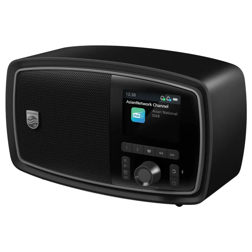 Philips Musikkspiller Og Radio|The Janet – bærbar retroradio med DAB+ og Bluetooth
