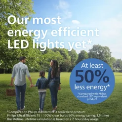 Philips Lyskilder|Ultra Efficient E27 LED-pære 485 lm