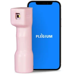 Plegium Reiseeffekter|Overfallsalarm|Smart forsvarsspray med Bluetooth