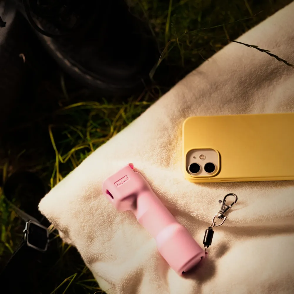 Plegium Reiseeffekter|Overfallsalarm|Smart forsvarsspray med Bluetooth