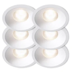 Plejd Smart Belysning|Smart Belysning|Downlight Deep DWN-02 6-pack