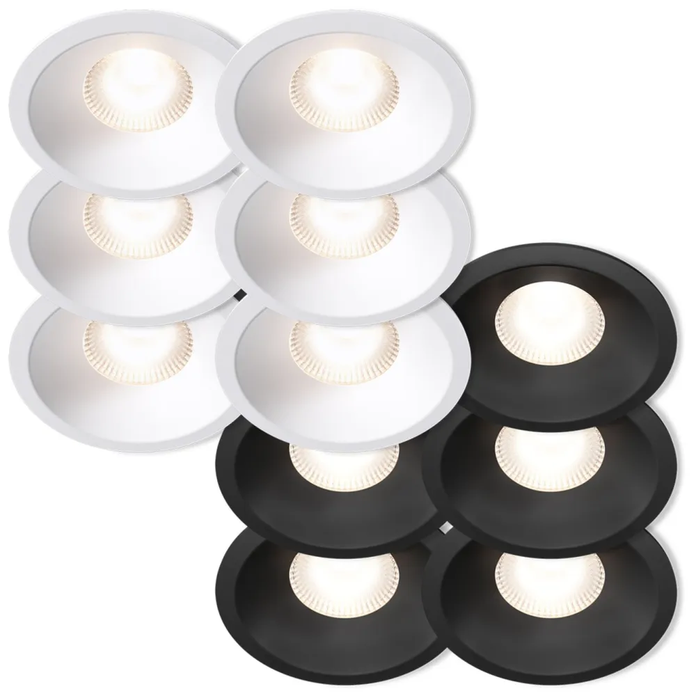 Plejd Smart Belysning|Smart Belysning|Downlight Deep DWN-02 6-pack