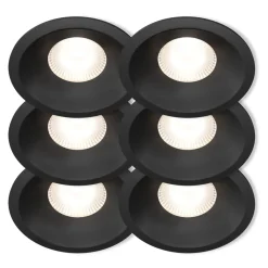 Plejd Smart Belysning|Smart Belysning|Downlight Deep DWN-02 6-pack