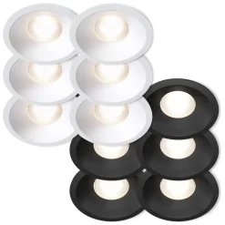Plejd Smart Belysning|Smart Belysning|Downlight Deep DWN-02 6-pack