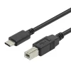 Plexgear Kabler Og Adaptere|Usb-C Kabler|Adapterkabel USB-C til USB-B CB230 1 m