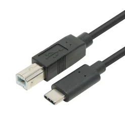 Plexgear Kabler Og Adaptere|Iphone-Tilbehør|CB231 USB-C- til USB-B-kabel 2 m