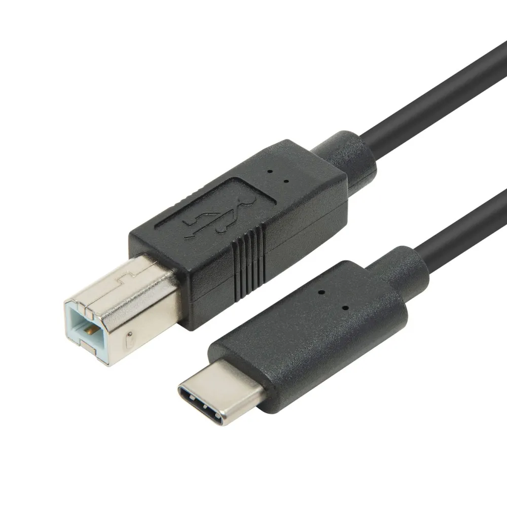 Plexgear Kabler Og Adaptere|Iphone-Tilbehør|CB231 USB-C- til USB-B-kabel 2 m