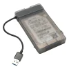 Plexgear Lagring|Harddiskkabinett 2,5" HDD & SSD Smart Access USB-A