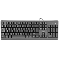 Plexgear Tastatur|Gaming Tastatur|Kablet tastatur MK101 Svart