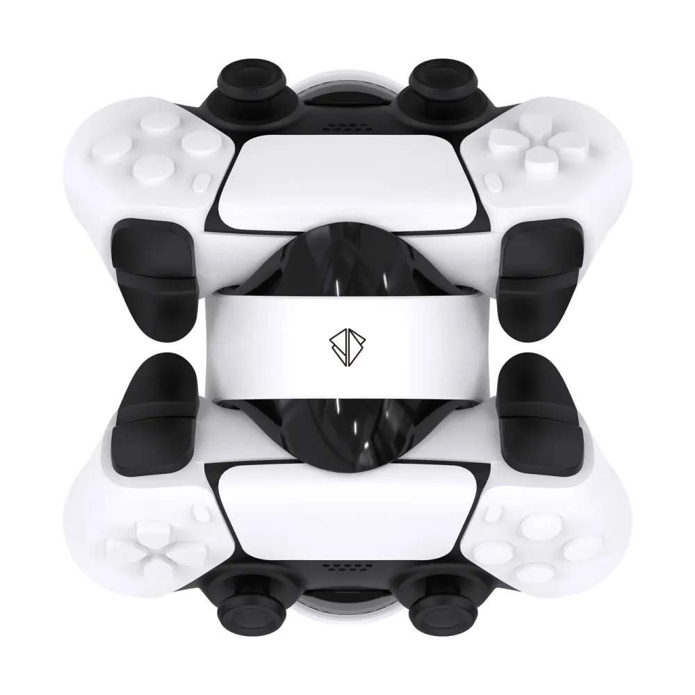 Plexgear Skjermbeskytter Og Deksel|Gamingskjermer|Ladestasjon X4 for håndkontrollere