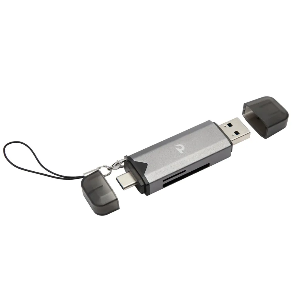 Plexgear Lagring|Tegnebrett|Minnekortleser for SD og Micro-SD