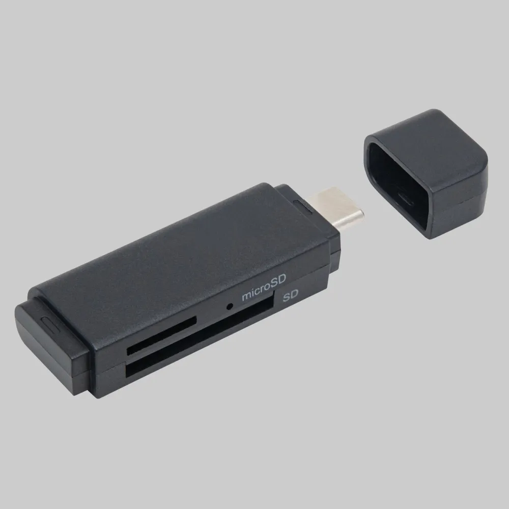 Plexgear Lagring|Tegnebrett|Minnekortleser med OTG for SD og Micro-SD