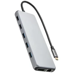 Plexgear Kabler Og Adaptere|Usb|Multiadapter for USB-C med 13 tilkoblinger