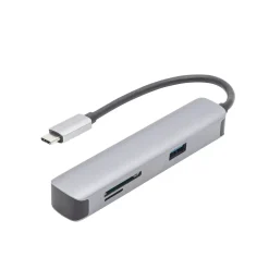 Plexgear Kabler Og Adaptere|Usb|Multiadapter for USB-C med 5 tilkoblinger
