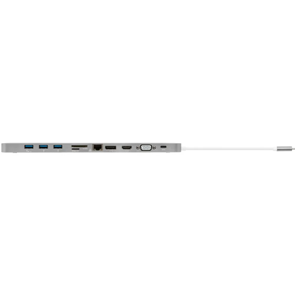 Plexgear Kabler Og Adaptere|Usb|Multiadapter for USB-C med 11 tilkoblinger