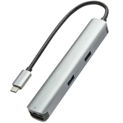Plexgear Kabler Og Adaptere|Usb|Multiadapter for USB-C med 6 porter