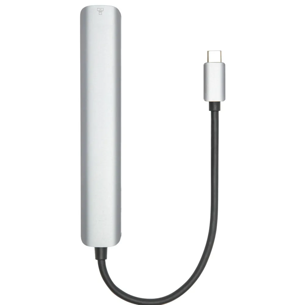 Plexgear Kabler Og Adaptere|Usb|Multiadapter for USB-C med 6 porter