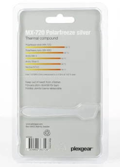 Plexgear Datamaskinkomponenter|MX-720 Polarfreeze Silver Kjølepasta 3 g