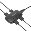 Plexgear Hjemmekontor|Kabler Og Adaptere|Portable 300 USB-hub, 4-veis