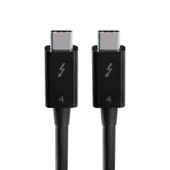 Plexgear Kabler Og Adaptere|Kabler Og Adaptere|Thunderbolt 4 USB-C-kabel 70 cm Svart