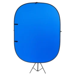 Plexgear Foto Og Video|Skjermbeskytter Og Deksel|Tofarget Green Screen med stativ 1,5x2 m