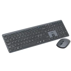 Plexgear Tastatur|Gaming Tastatur|Trådløst kontorsett MK114
