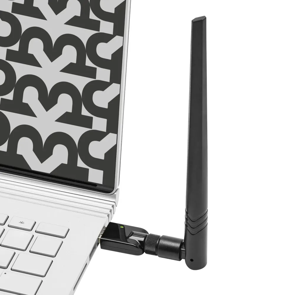 Plexgear Nettverkskort (Trådløse)|Trådløst USB-nettverkskort 600 Mb/s