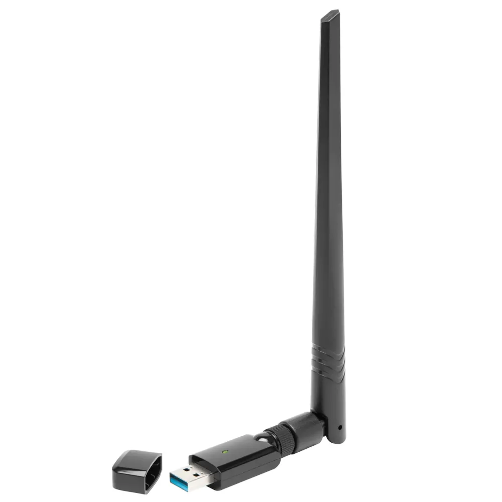 Plexgear Nettverkskort (Trådløse)|Trådløst USB-nettverkskort 867 Mb/s