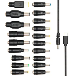 Plexgear Biltilbehør|Batterier|Universal USB-C til DC-kabel 100 W