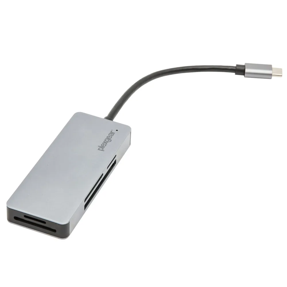 Plexgear Datatilbehør|Ergonomi|USB-C-minnekortleser