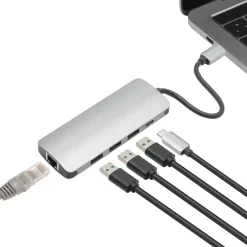 Plexgear Kabler Og Adaptere|Usb|USB-C-multiadapter