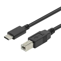 Plexgear Kabler Og Adaptere|Usb-C Kabler|USB-C til USB-B 2.0-kabel 2 m
