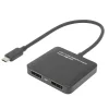 Plexgear Kabler Og Adaptere|Kabler Til Datamaskin|USB-C- til 2x DisplayPort-adapter