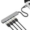 Plexgear Kabler Og Adaptere|Usb|USB-C til 4x USB-A-adapter CB223