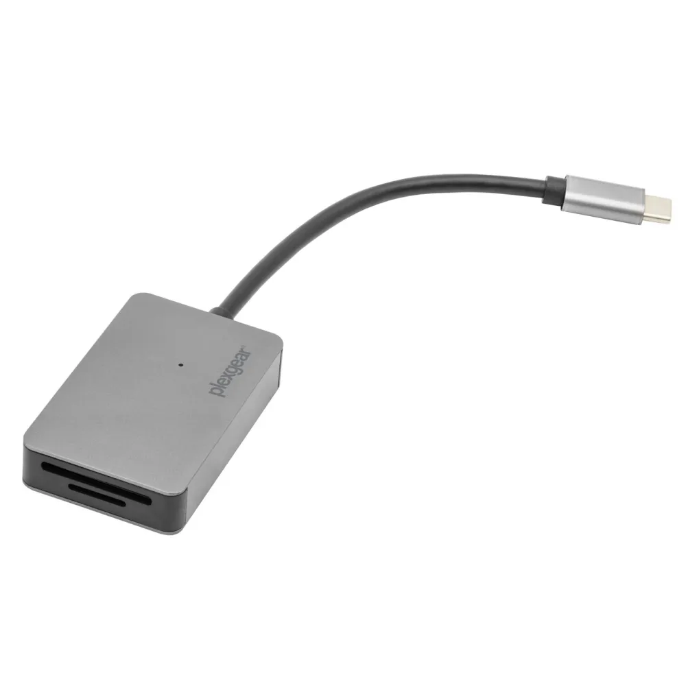 Plexgear Datatilbehør|Ergonomi|USB-C UHS II Minnekortleser