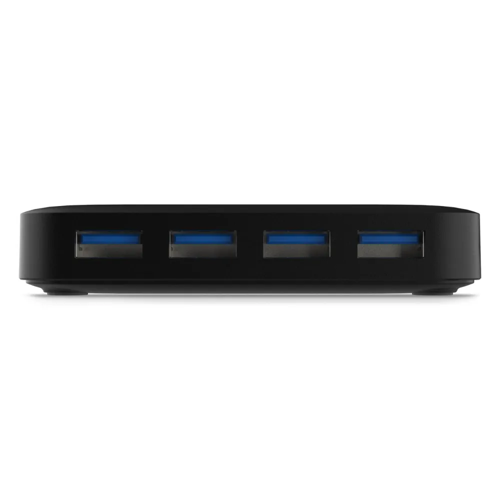 Plexgear Lagring|Tegnebrett|USB 5 Gb/s-hub med strømforsyning, 4-veis