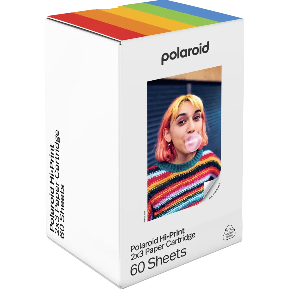 Polaroid Kalkulator|Makuleringsmaskiner|Hi-Print Gen 2-papir 60-pk.
