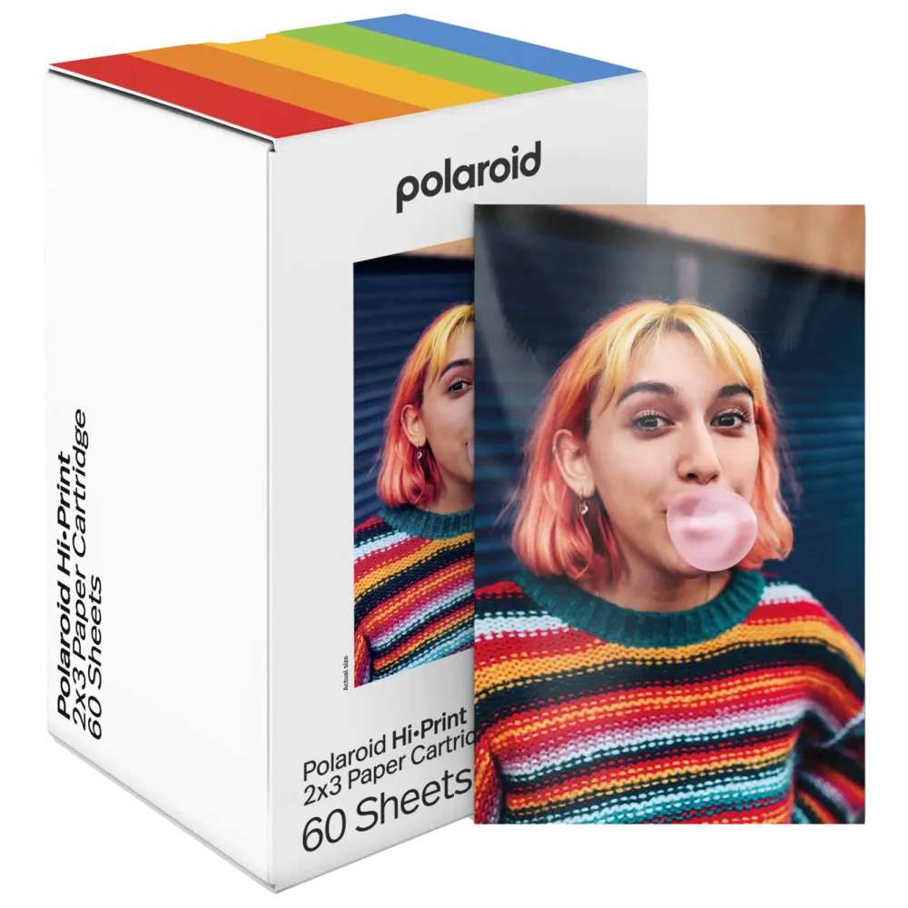 Polaroid Kalkulator|Makuleringsmaskiner|Hi-Print Gen 2-papir 60-pk.