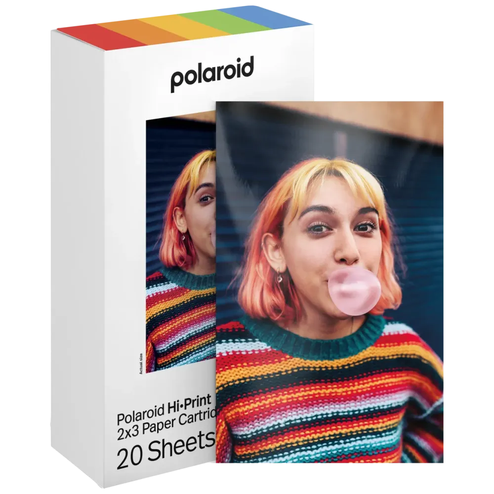 Polaroid Skrivere Og Tilbehør|Hi-Print Gen 2-papir 20-pk.