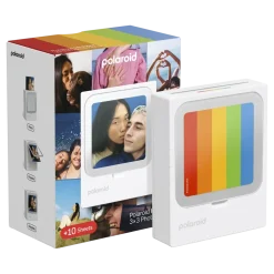 Polaroid Skrivere Og Tilbehør|Hi-Print 3×3 Photo Printer – bærbar fotoskriver + 10 ark