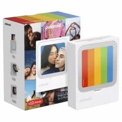 Polaroid Skrivere Og Tilbehør|Hi-Print 3×3 Photo Printer – bærbar fotoskriver + 10 ark