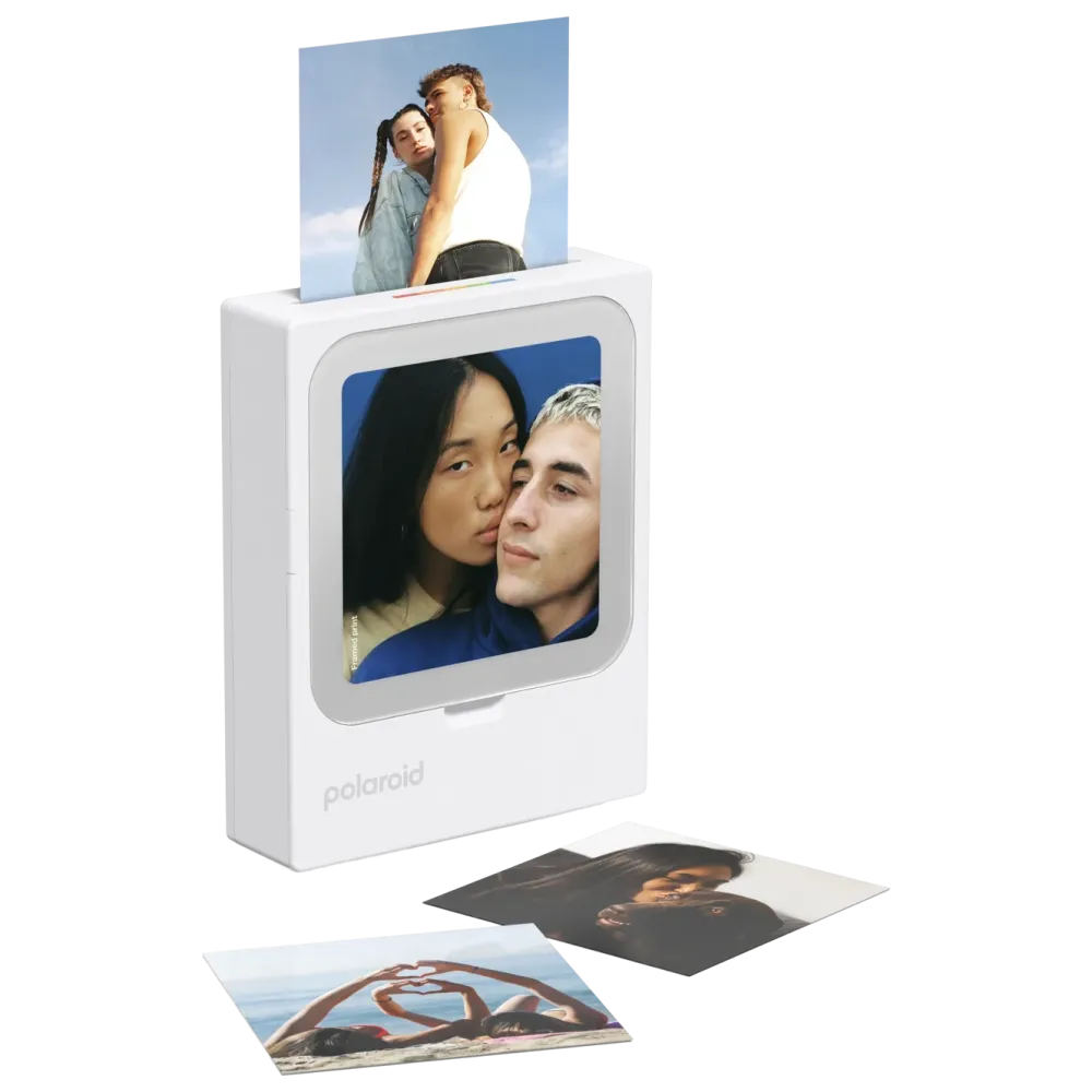 Polaroid Skrivere Og Tilbehør|Hi-Print 3×3 Photo Printer – bærbar fotoskriver + 10 ark