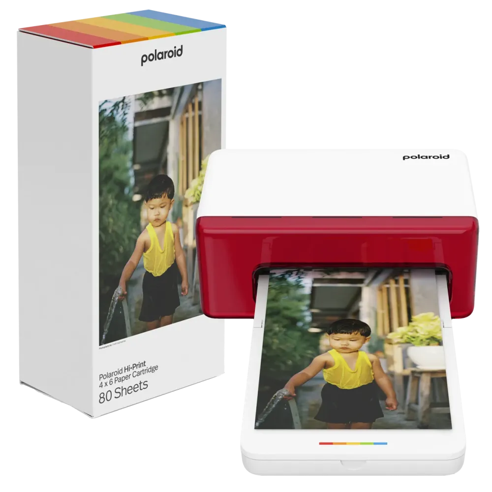 Polaroid Skrivere Og Tilbehør|Hi-Print 4X6 White E-Box
