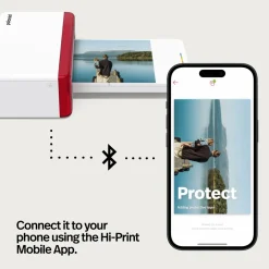 Polaroid Skrivere Og Tilbehør|Hi-Print 4X6 White E-Box
