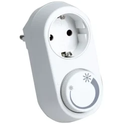 Kjell Sterkstrøm|Portabel dimmer for LED-, gløde- og halogenlys 3-200 W