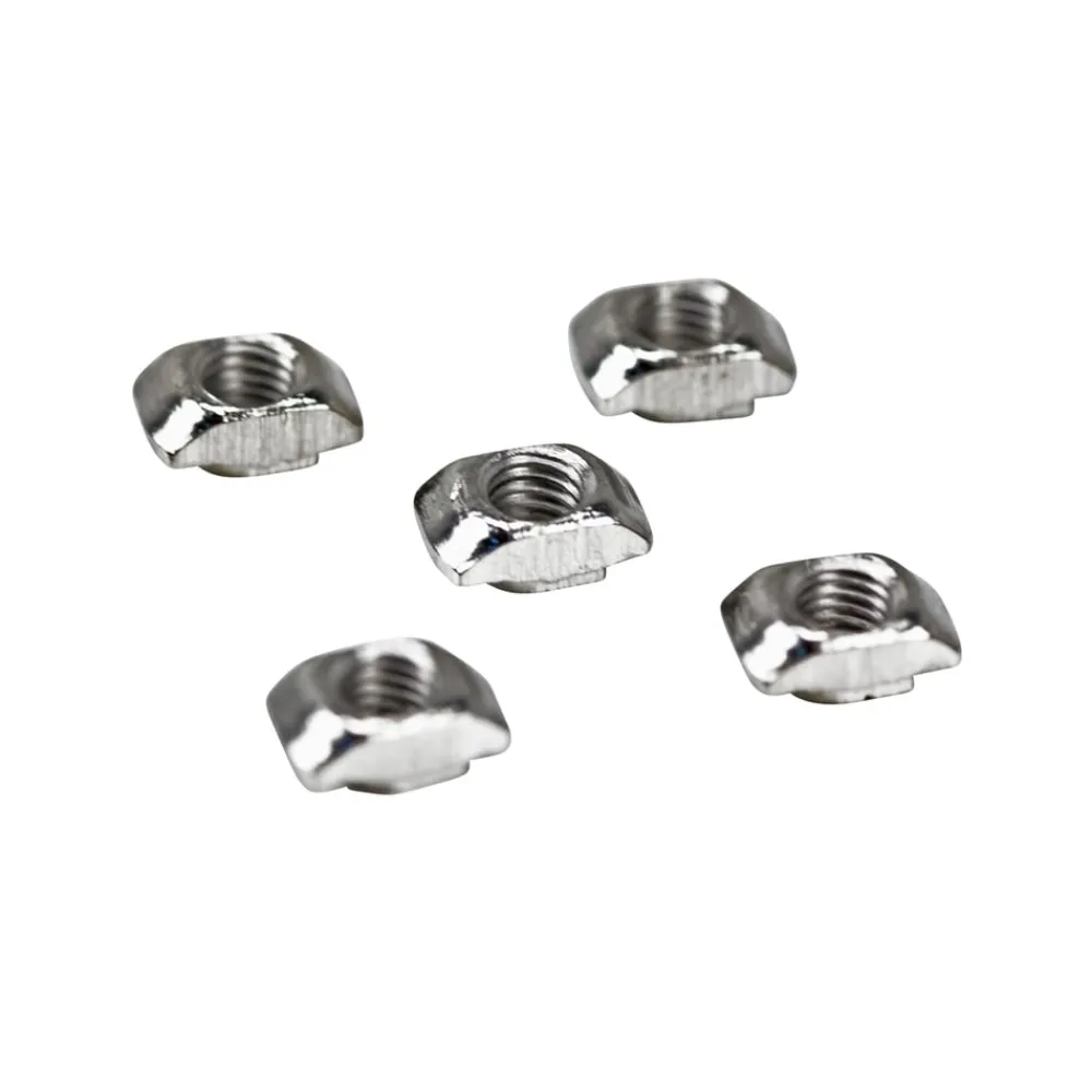 Ratrig Elektronikk|Riflede T-muttere M5, 25-pk.