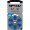 Rayovac Batterier|Batterier|Høreapparatbatterier Blå 675P 6-pk.